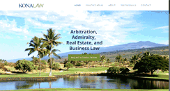 Desktop Screenshot of konalaw.com